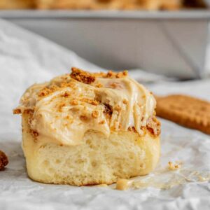 Biscoff cinnamon rolls